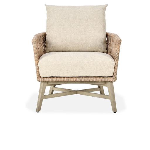 Classic Home - Collins Outdoor Accent Chair in Natural/Sand - 53051658 - GreatFurnitureDeal
