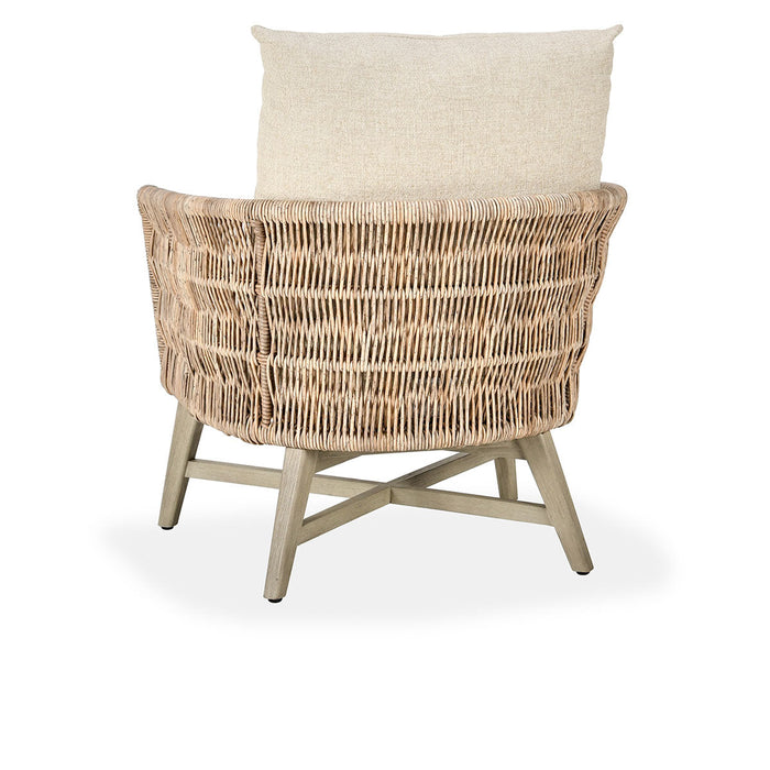 Classic Home - Collins Outdoor Accent Chair in Natural/Sand - 53051658 - GreatFurnitureDeal
