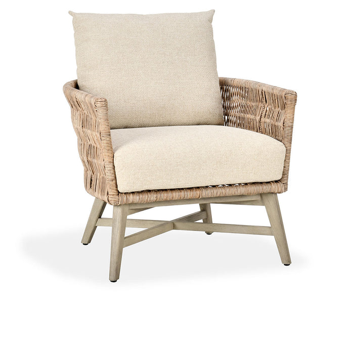 Classic Home - Collins Outdoor Accent Chair in Natural/Sand - 53051658 - GreatFurnitureDeal