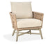 Classic Home - Collins Outdoor Accent Chair in Natural/Sand - 53051658 - GreatFurnitureDeal