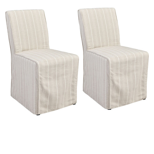 Classic Home - Amaya Upholstered Dining Chair Set of 2 - 53051662 - GreatFurnitureDeal