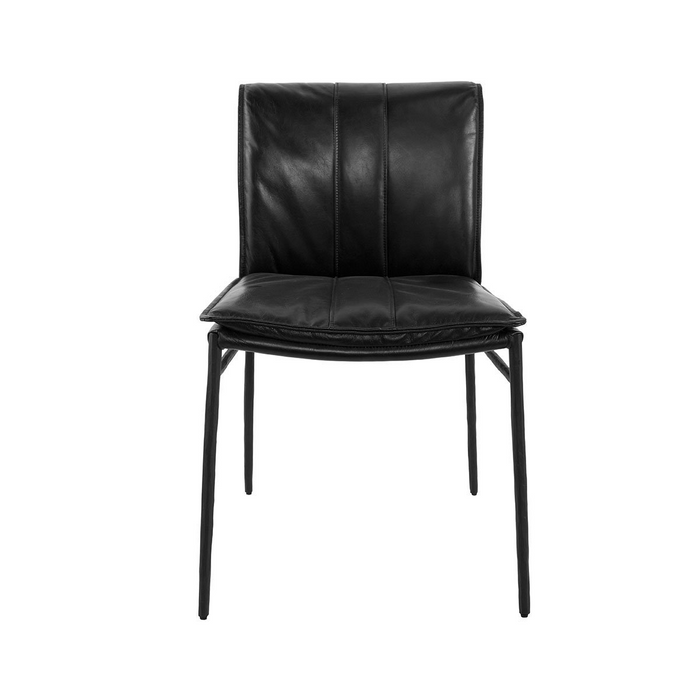 Classic Home - Mayer Dining Chair in Jet Black (Set of 2) - 53051670 - GreatFurnitureDeal