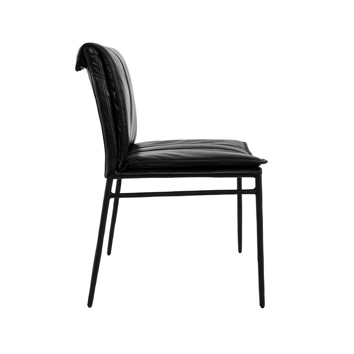 Classic Home - Mayer Dining Chair in Jet Black (Set of 2) - 53051670 - GreatFurnitureDeal