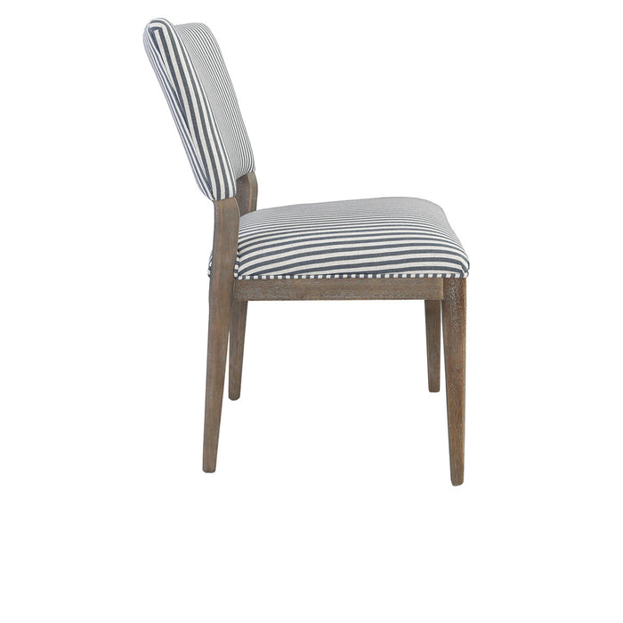 Classic Home Furniture - Phillip Upholstered Dining Chair (Set of 2) in Striped - 53051677