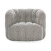 Classic Home - Walter Swivel Accent Chair Heathered Gray - 53051706 - GreatFurnitureDeal