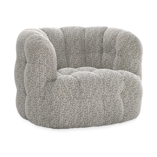 Classic Home - Walter Swivel Accent Chair Heathered Gray - 53051706 - GreatFurnitureDeal