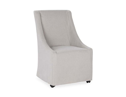 Classic Home - Warwick Upholstered Rolling Dining Chair - 53051735 - GreatFurnitureDeal