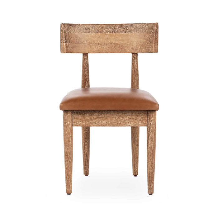 Classic Home - Alvaro Dining Chair in Golden Wheat (Set of 2) - 53051738