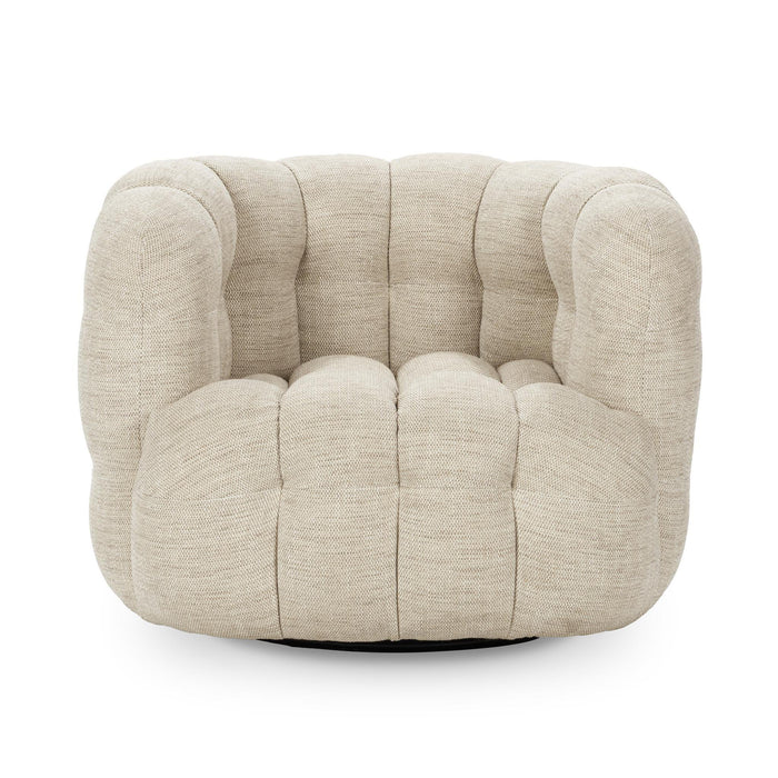 Classic Home - Walter Swivel Chair in Beige - 53051775