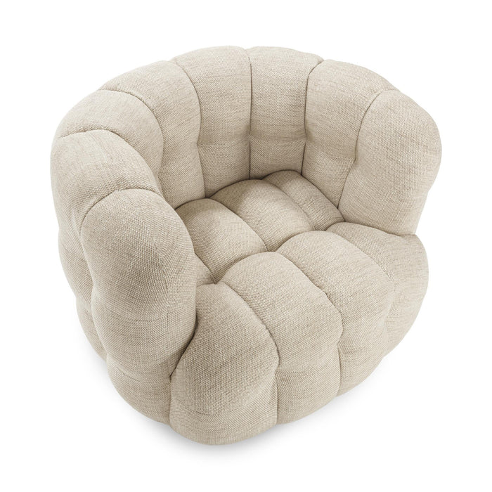 Classic Home - Walter Swivel Chair in Beige - 53051775