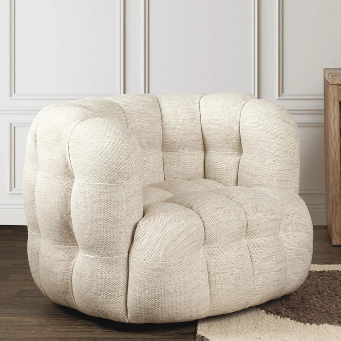 Classic Home - Walter Swivel Chair in Beige - 53051775