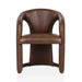 Classic Home - Archie Top Grain Leather Dining Chair - 53051815 - GreatFurnitureDeal