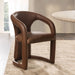Classic Home - Archie Top Grain Leather Dining Chair - 53051815 - GreatFurnitureDeal