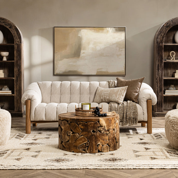 Classic Home - Sansa Upholstered Fabric Sofa - 53051818 - GreatFurnitureDeal