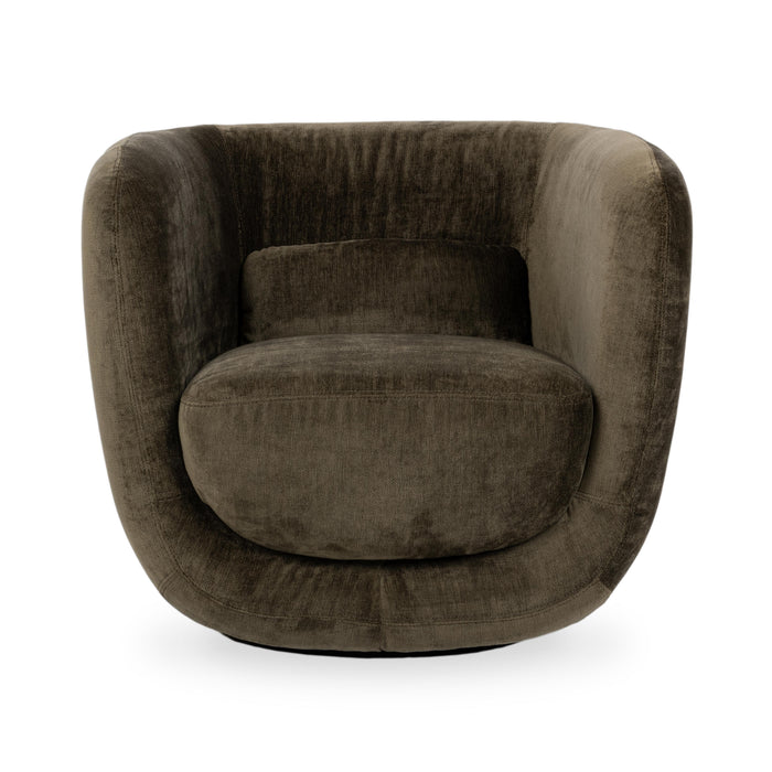 Classic Home - Nico Upholstered Fabric Swivel Accent Chair - 53051820 - GreatFurnitureDeal