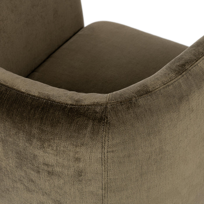 Classic Home - Nico Upholstered Fabric Swivel Accent Chair - 53051820 - GreatFurnitureDeal