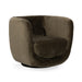 Classic Home - Nico Upholstered Fabric Swivel Accent Chair - 53051820 - GreatFurnitureDeal