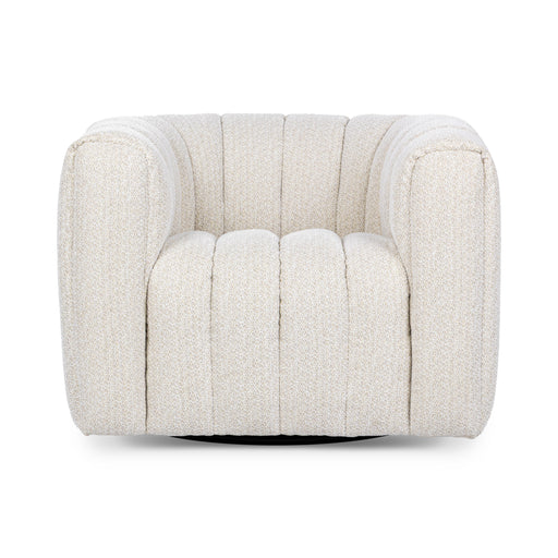 Classic Home - Lexa Upholstered Fabric Swivel Chair - 53051822 - GreatFurnitureDeal