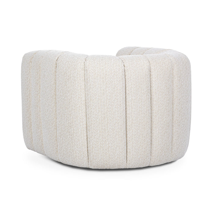 Classic Home - Lexa Upholstered Fabric Swivel Chair - 53051822 - GreatFurnitureDeal