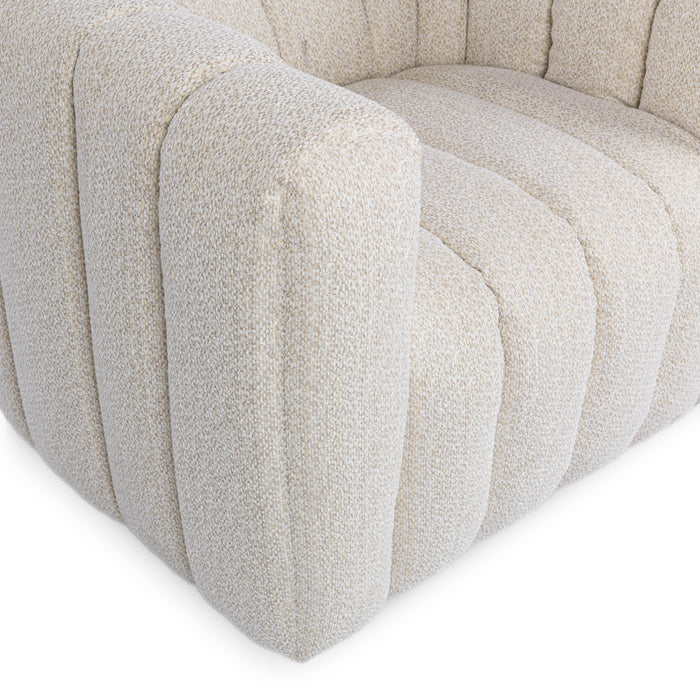 Classic Home - Lexa Upholstered Fabric Swivel Chair - 53051822 - GreatFurnitureDeal