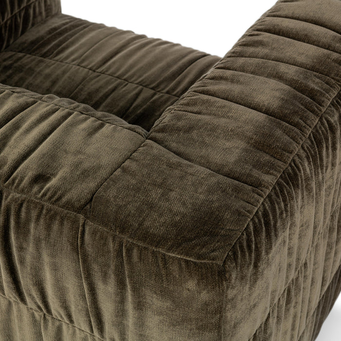 Classic Home - Afeela Upholstered Fabric Swivel Chair - 53051828 - GreatFurnitureDeal