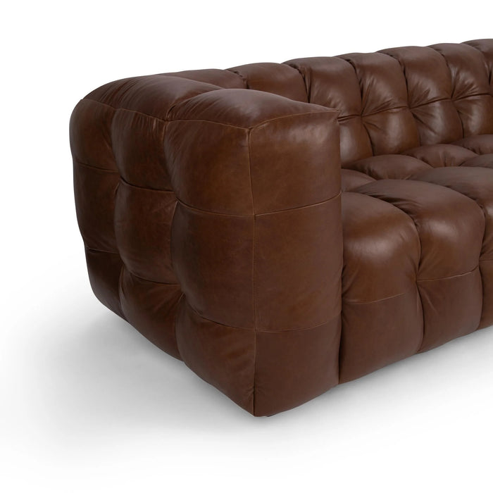 Classic Home - Halston Sofa in Chestnut Elite - 53051829