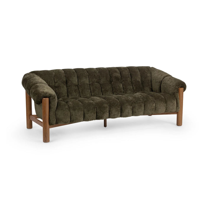 Classic Home - Sansa Sofa in Olive Green - 53051850