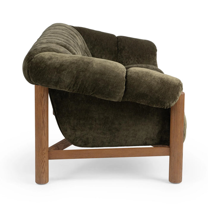 Classic Home - Sansa Sofa in Olive Green - 53051850