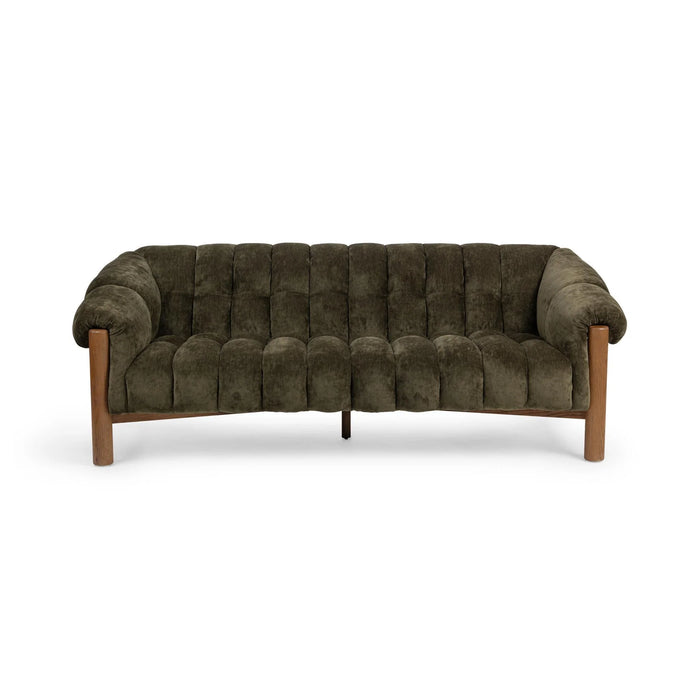 Classic Home - Sansa Sofa in Olive Green - 53051850