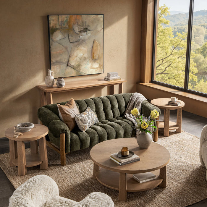 Classic Home - Sansa Sofa in Olive Green - 53051850