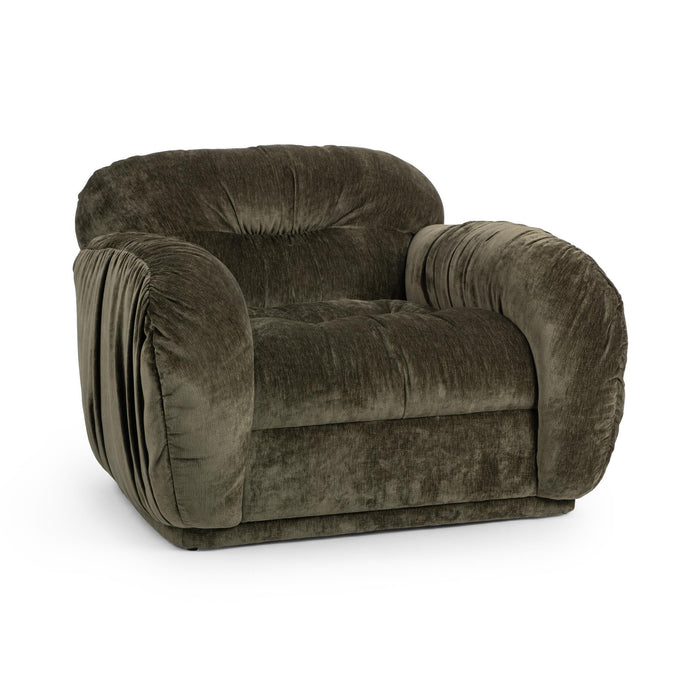 Classic Home - Sydney Accent Chair in Olive Green - 53051864