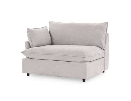 Classic Home Furniture - Caplan Upholstered LAF Chair in Gray - 5308245EGR - GreatFurnitureDeal