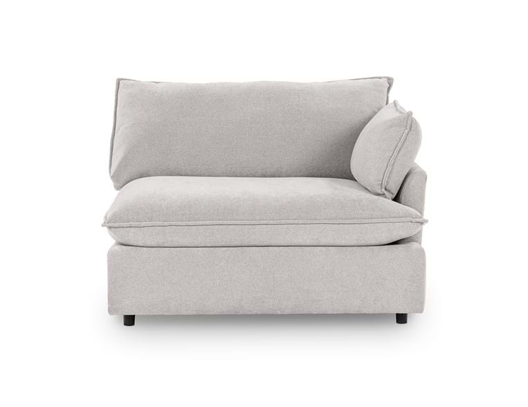 Classic Home Furniture -  Caplan Upholstered RAF Chair in Grey - 5308345EGR - GreatFurnitureDeal