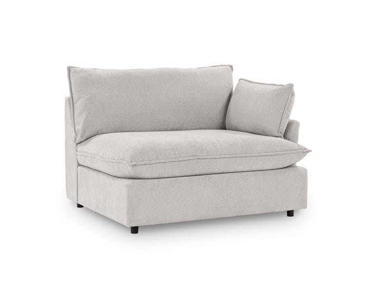 Classic Home Furniture -  Caplan Upholstered RAF Chair in Grey - 5308345EGR - GreatFurnitureDeal