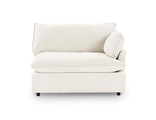 Classic Home Furniture - Caplan Upholstered RAF Chair in Ivory - 5308345EIV - GreatFurnitureDeal