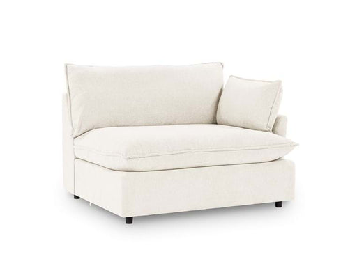 Classic Home Furniture - Caplan Upholstered RAF Chair in Ivory - 5308345EIV - GreatFurnitureDeal