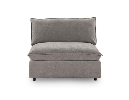 Classic Home Furniture - Caplan Upholstered Armless Chair in Charcoal - 5308447ECH - GreatFurnitureDeal