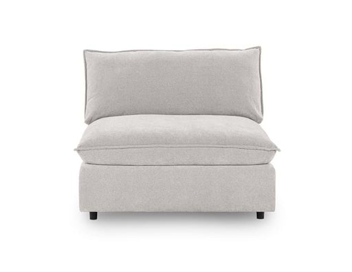 Classic Home Furniture - Caplan Upholstered Armless Chair in Gray - 5308447EGR - GreatFurnitureDeal