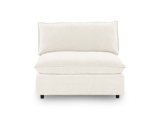 Classic Home Furniture - Caplan Upholstered Armless Chair in Ivory - 5308447EIV - GreatFurnitureDeal