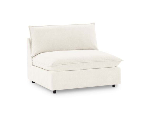 Classic Home Furniture - Caplan Upholstered Armless Chair in Ivory - 5308447EIV - GreatFurnitureDeal