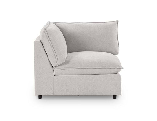 Classic Home Furniture - Caplan Upholstered Corner Chair in Gray - 5308540EGR - GreatFurnitureDeal