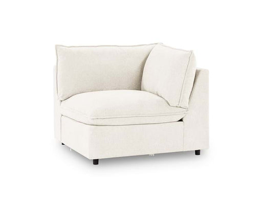 Classic Home Furniture - Caplan Upholstered Corner Chair in Ivory - 5308540EIV - GreatFurnitureDeal