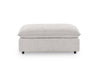 Classic Home Furniture - Caplan Upholstered Ottoman in Gray - 5308850EGR - GreatFurnitureDeal