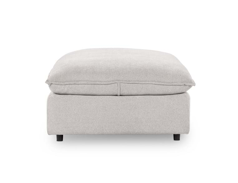 Classic Home Furniture - Caplan Upholstered Ottoman in Gray - 5308850EGR - GreatFurnitureDeal