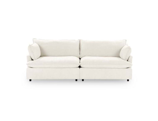 Classic Home Furniture - Caplan Upholstered 2 Piece Modular Sectional in Ivory - 5308SC2EIV - GreatFurnitureDeal