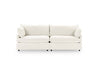 Classic Home Furniture - Caplan Upholstered 2 Piece Modular Sectional in Ivory - 5308SC2EIV - GreatFurnitureDeal