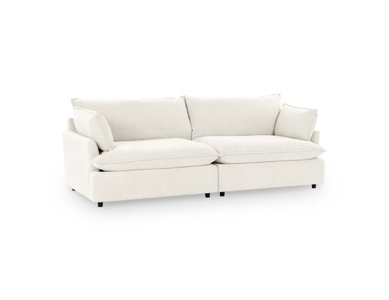 Classic Home Furniture - Caplan Upholstered 2 Piece Modular Sectional in Ivory - 5308SC2EIV - GreatFurnitureDeal