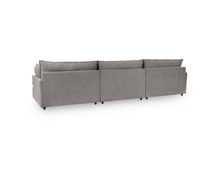 Classic Home Furniture - Caplan Upholstered 3 Piece Modular Sectional in Charcoal - 5308SC3ECH - GreatFurnitureDeal