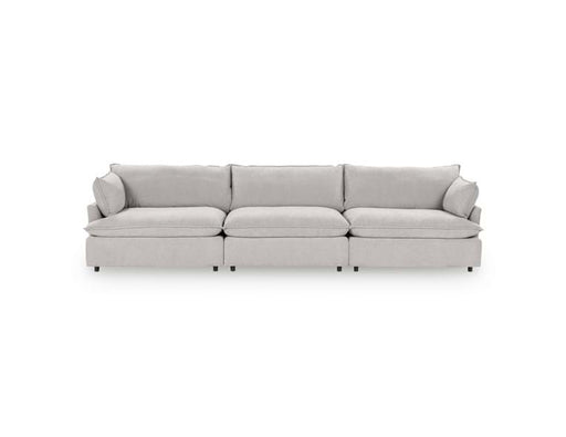 Classic Home - Caplan Upholstered 3 Piece Modular Sectional in Gray - 5308SC3EGR - GreatFurnitureDeal