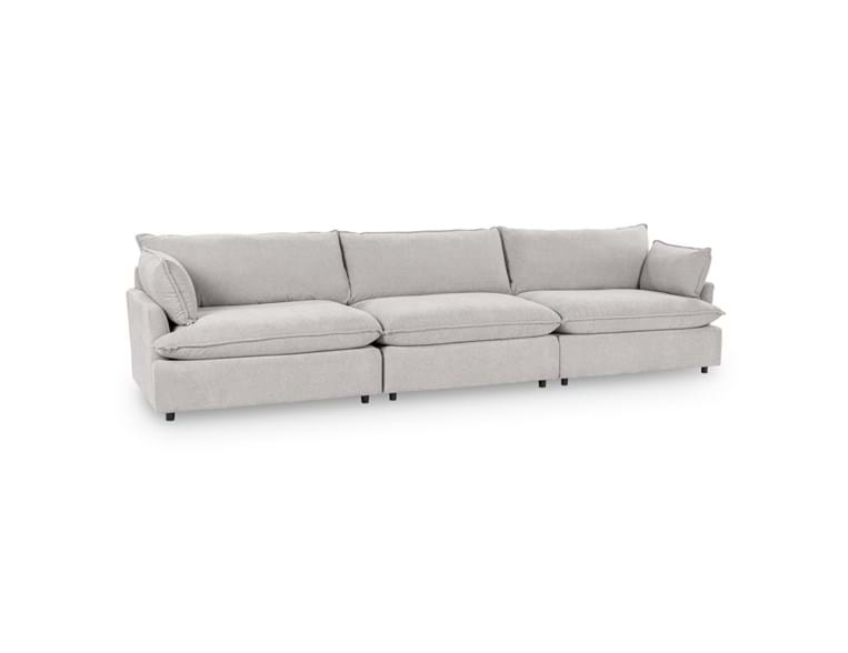 Classic Home Furniture - Caplan Upholstered 3 Piece Modular Sectional in Gray - 5308SC3EGR - GreatFurnitureDeal